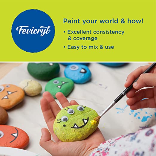 PIDILITE, Acrylic Colour - FEVICRYL | Set of 10.