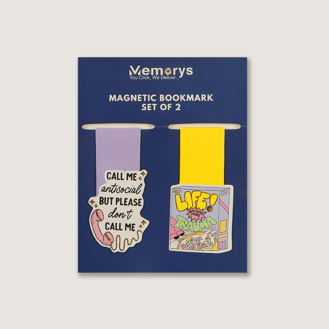 Magnetic Bookmarks (Set of 2) - Cool Notes