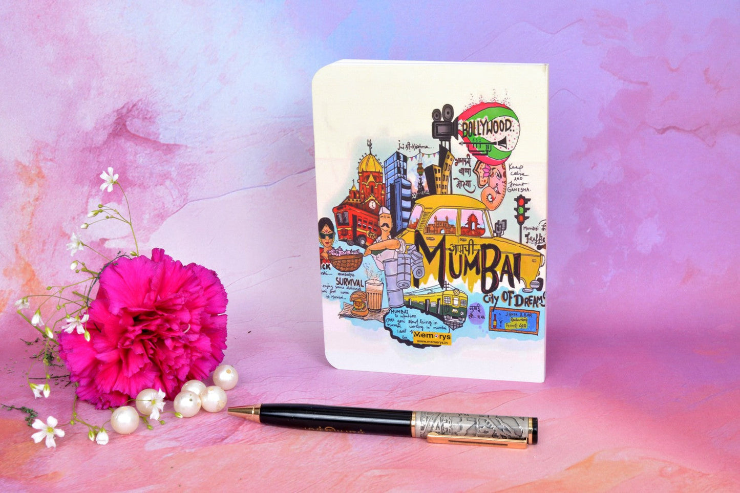 Mumbai A6 Softbound Travel Notebooks