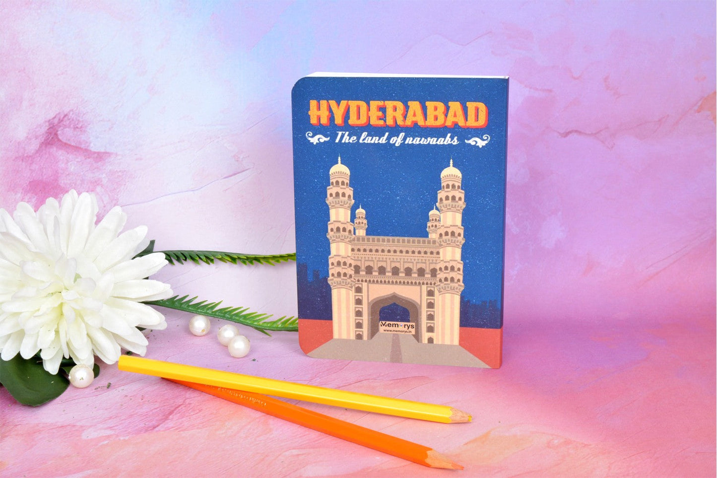 Hyderabad A6 Softbound Travel Notebooks