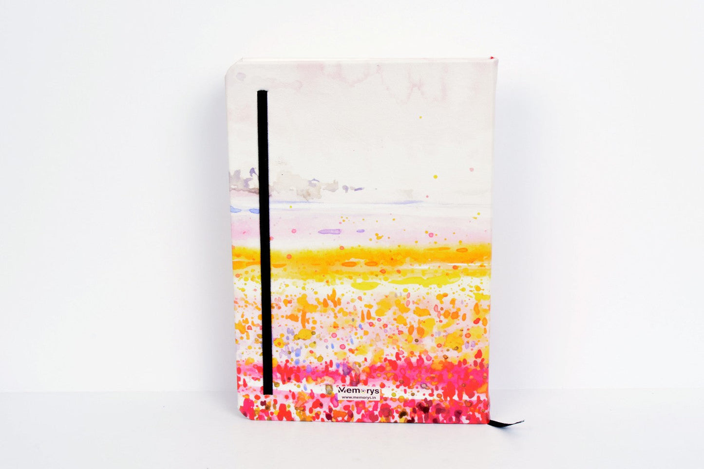 Floral Landscape A5 Printed Vegan Leather Hardbound Notebook