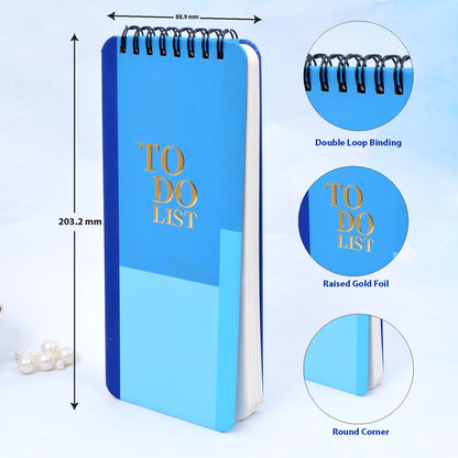 Colour Blocks Hardbound Wiro To Do List Notepads