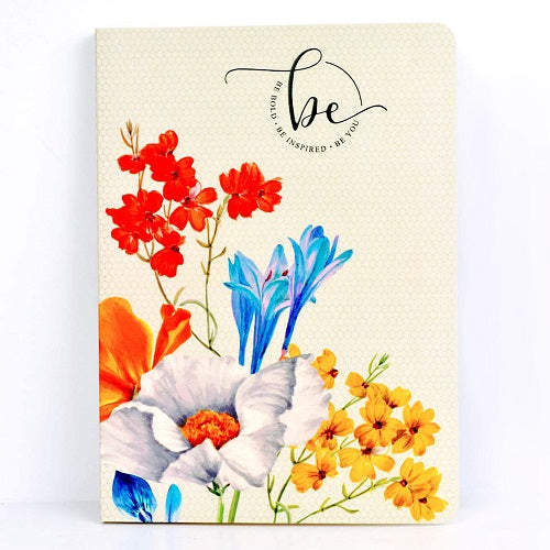 Botanical Flower Softbound Notebook