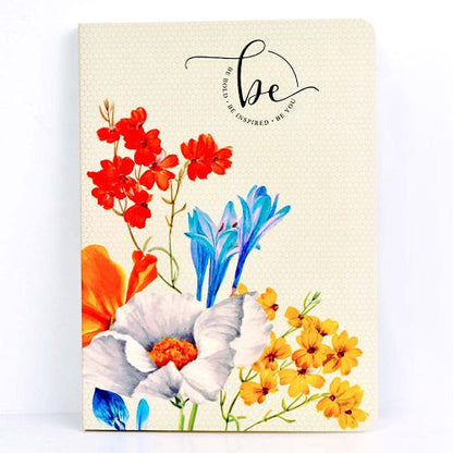 Botanical Flower Softbound Notebook