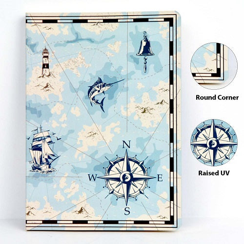 Vintage Map Softbound Notebook