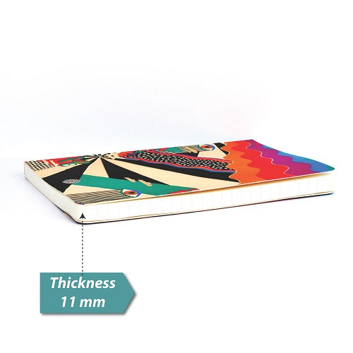 Abstract Eye Softcover Notebook