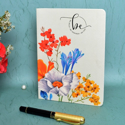 Botanical Flower Softbound Notebook