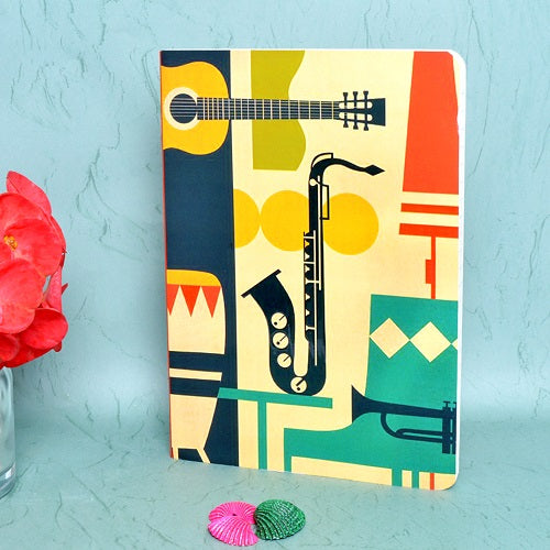 Retro Instro Softbound Notebook