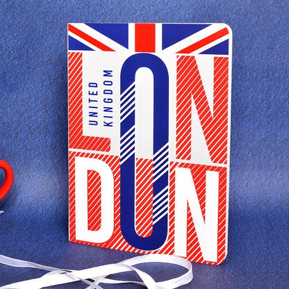 London Stripes Softbound Notebook