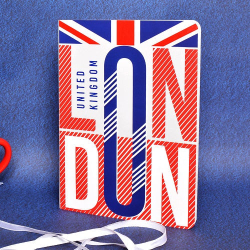 London Stripes Softbound Notebook