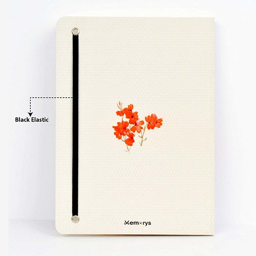 Botanical Flower Softbound Notebook