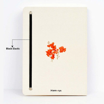 Botanical Flower Softbound Notebook