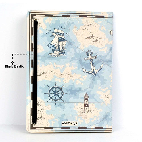 Vintage Map Softbound Notebook