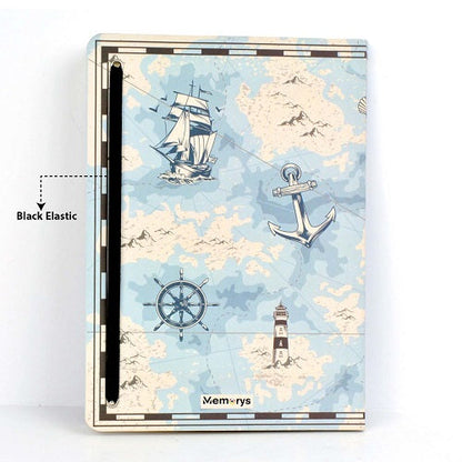 Vintage Map Softbound Notebook