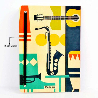Retro Instro Softbound Notebook