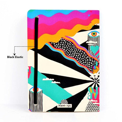 Abstract Eye Softcover Notebook