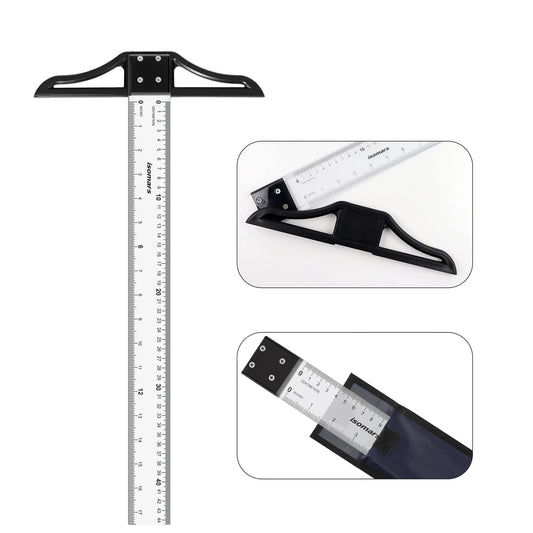Detachable T-Square Scale - 32" ISOMARS