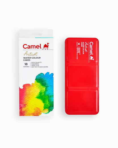 CAMEL, Water Colour Cakes - ARTIST | Set of 18.