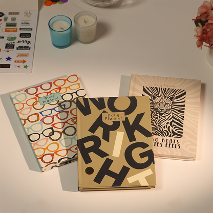 A5 Daily Planner - Retro Glasses
