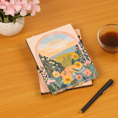A5 Daily Planner - Serene Meadow