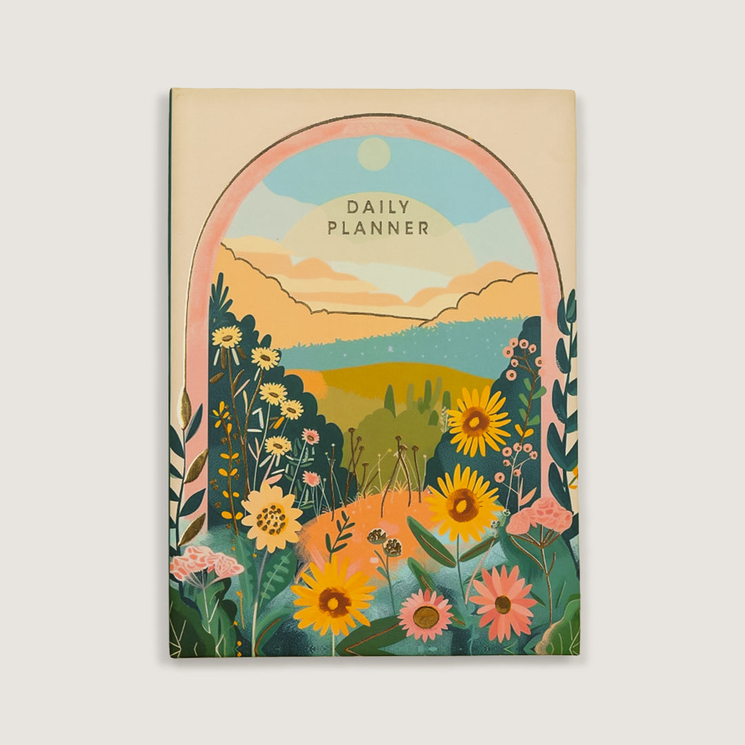A5 Daily Planner - Serene Meadow
