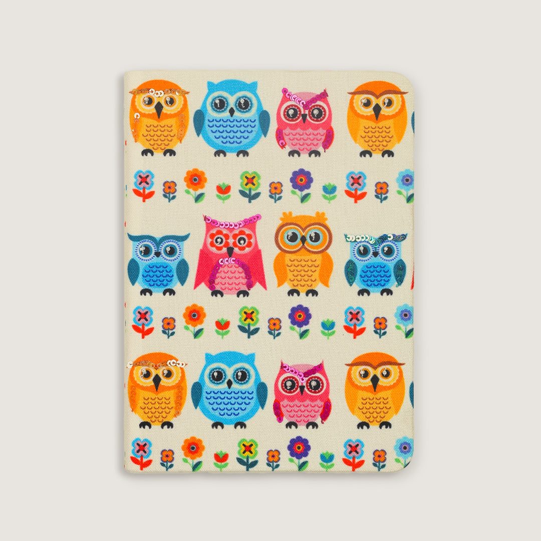 A5 Threaded Thoughts Series - Lovely Owls
