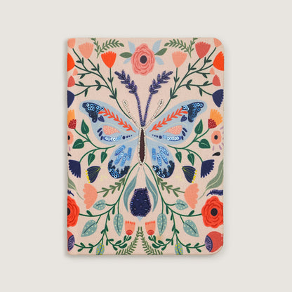 A5 Threaded Thoughts Series - Butterfly Blush