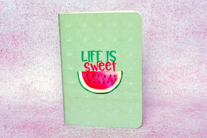 Life Is Sweet A6 3D Notebooks