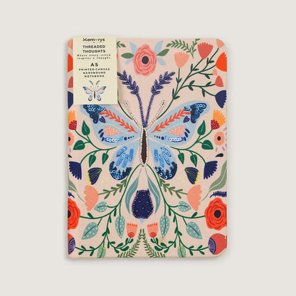 A5 Threaded Thoughts Series - Butterfly Blush