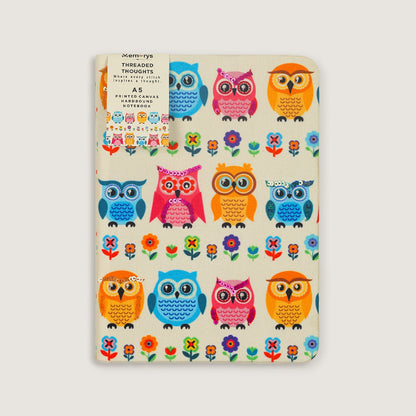 A5 Threaded Thoughts Series - Lovely Owls