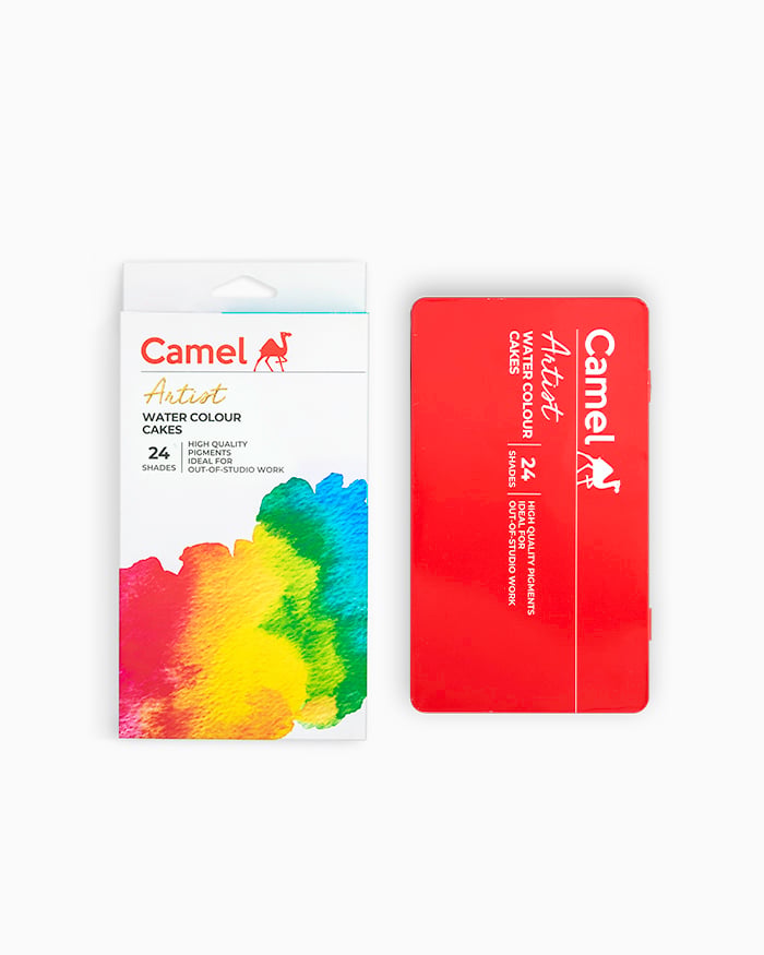 CAMEL, Water Colour Cakes - ARTIST | Set of 24.