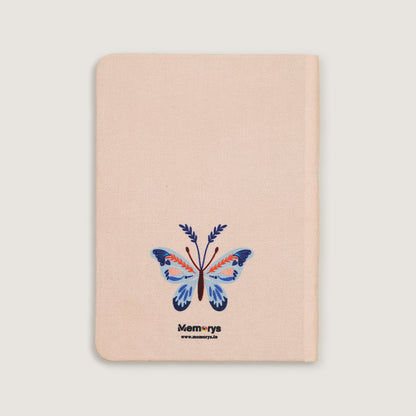 A5 Threaded Thoughts Series - Butterfly Blush