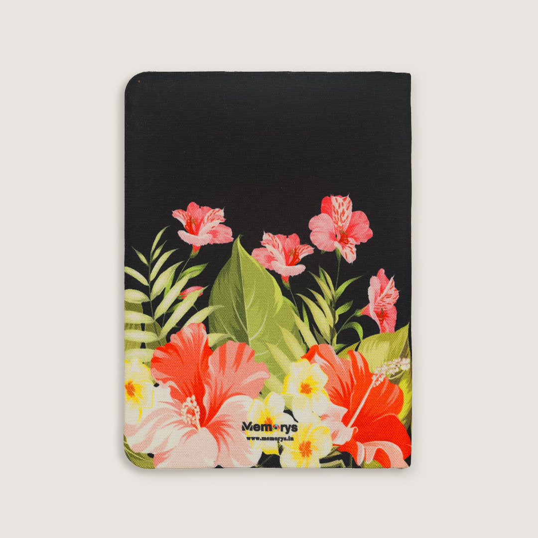 A5 Threaded Thoughts Series - Flamingo Garden