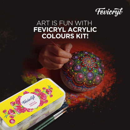 PIDILITE, Acrylic Colour - FEVICRYL | Set of 10.
