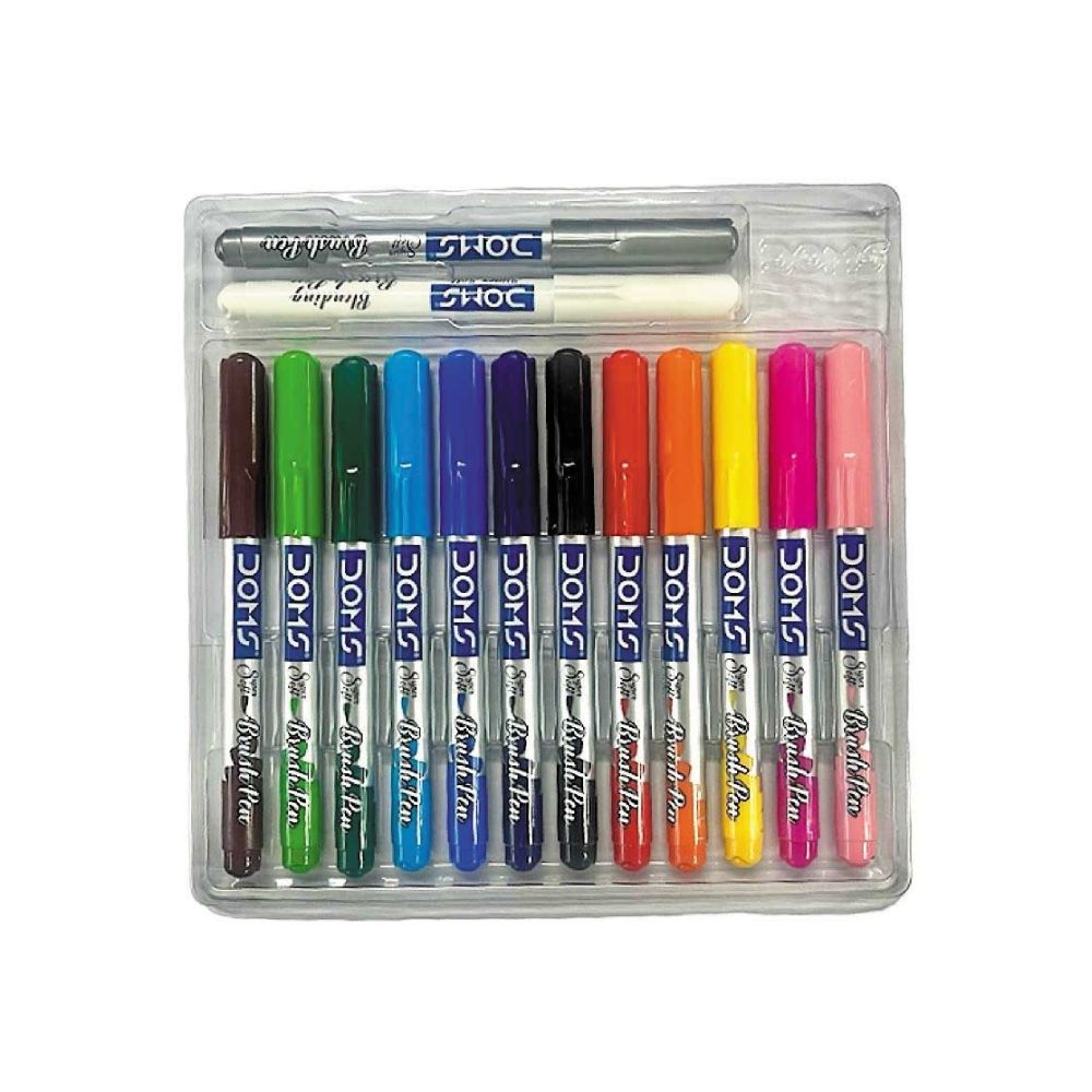 DOMS, Brush Pen | Set of 14.