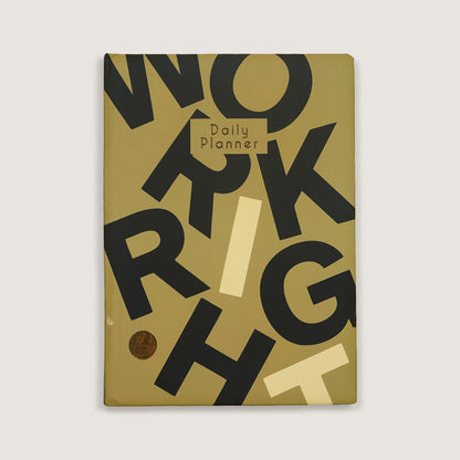 A5 Daily Planner - Work Right