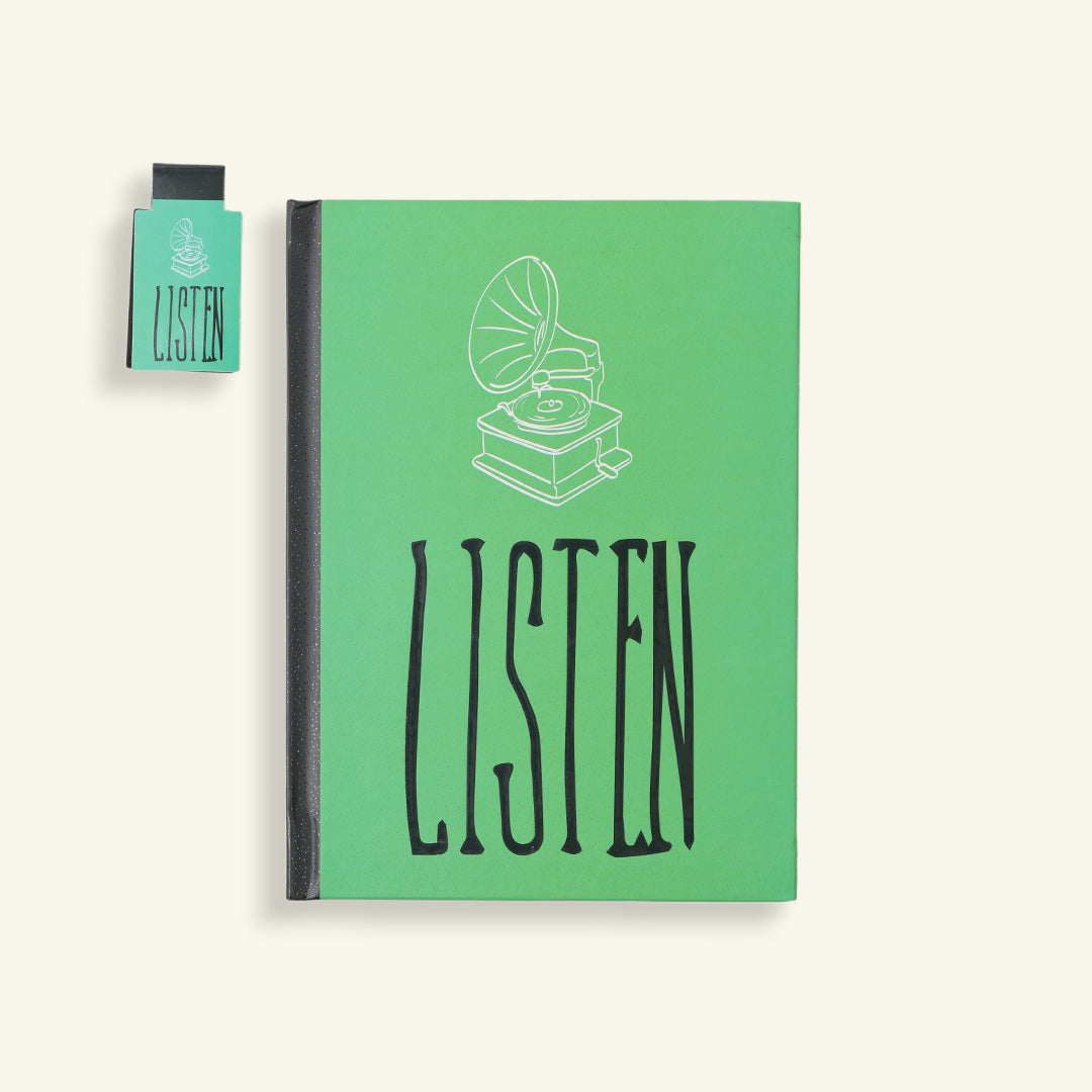 Listen (With a Magnetic Bookmark)
