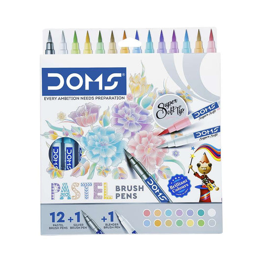 DOMS, Brush Pen | PASTEL | Set of 14.