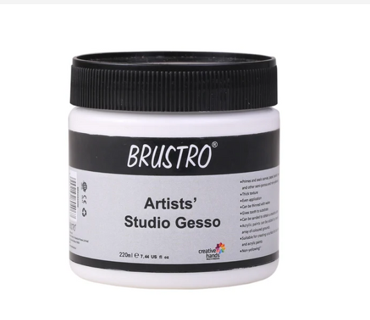 BRUSTRO Artists Studio Gesso | 220ml | White