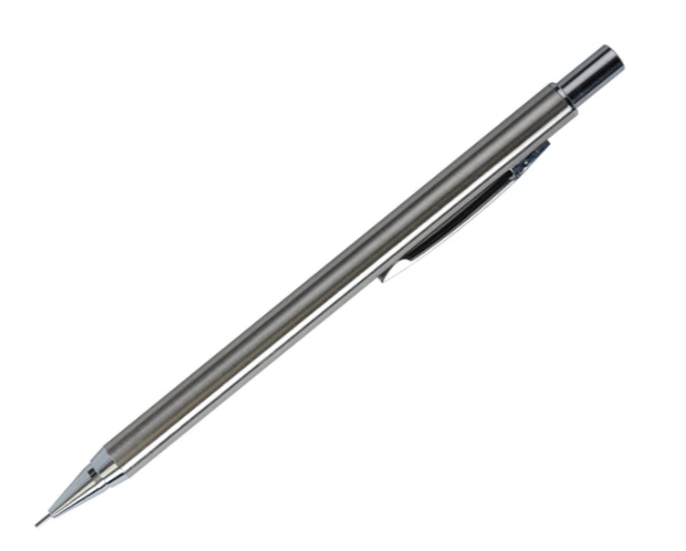 BRUSTRO Mechanical Pencil Set | HB-20 leads, 2B-20 leads,Spare eraser 8 units|Tip size 0.5 mm