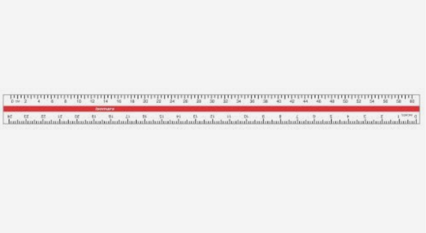 Isomars Plastic ruler (24")