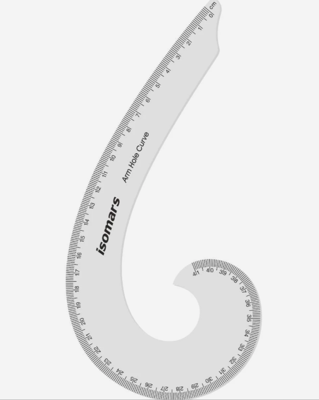 Isomars Armhole curve- ruled