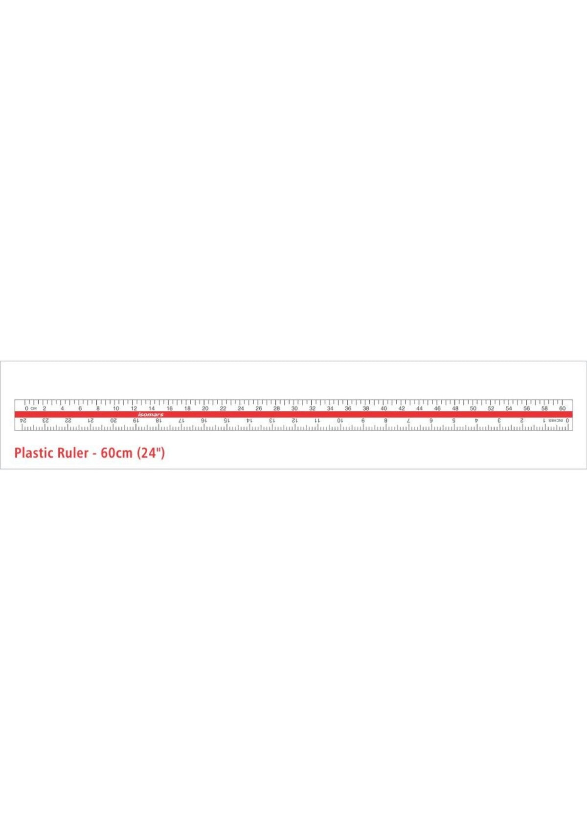 Isomars Plastic ruler (24")
