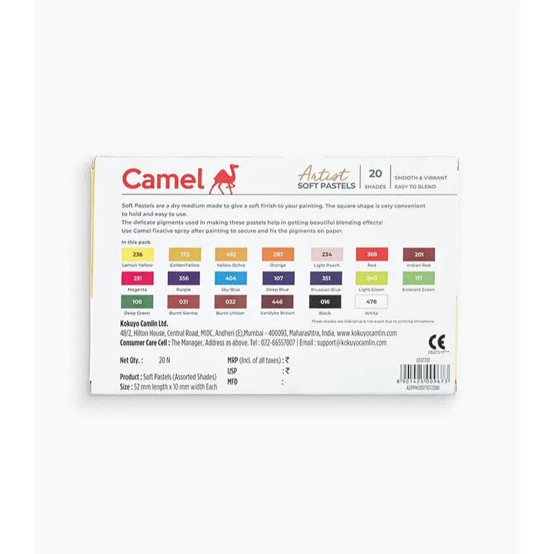 CAMEL, Soft Pastels - ARTIST | Set of 36.