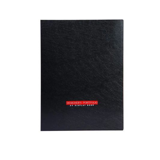 WorldOne A3 size, (44.5* 33* 1.9 cm) PP Portfolio Display Book with 40 leaves
