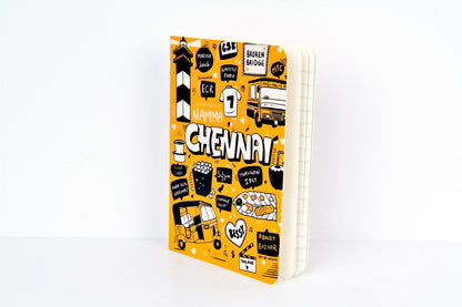 Chennai A6 Softbound Travel Notebooks