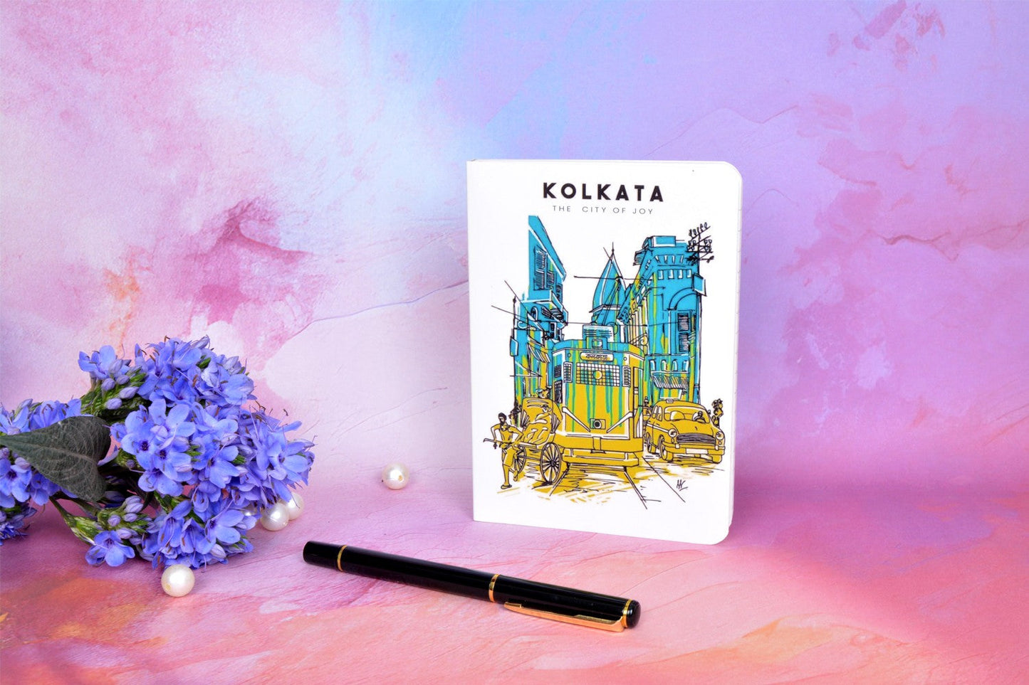 Kolkata A6 Softbound Travel Notebooks