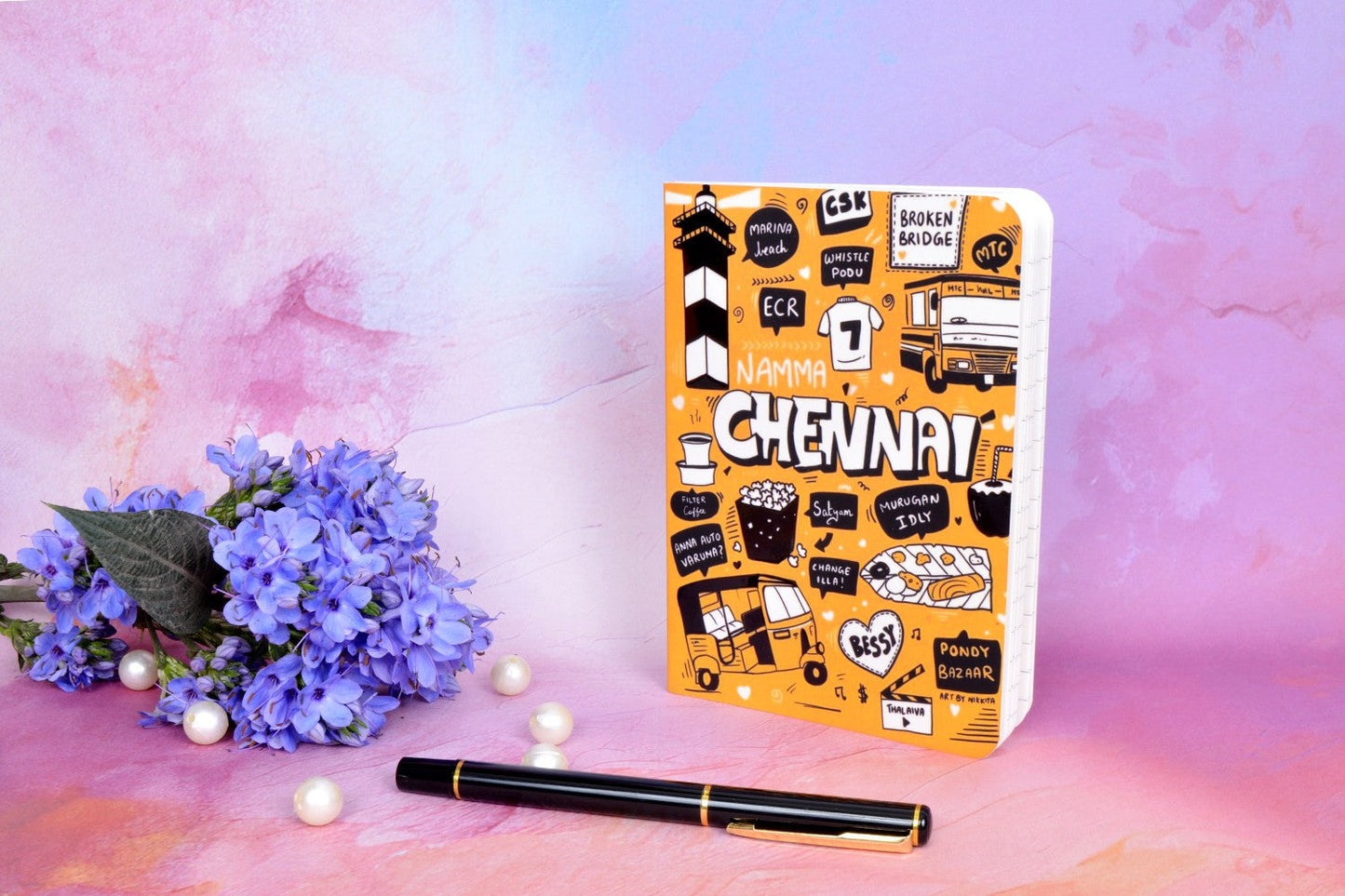 Chennai A6 Softbound Travel Notebooks