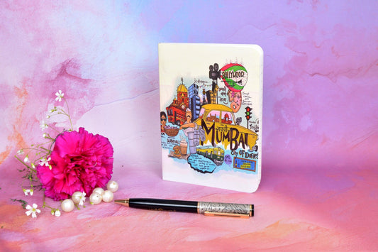 Mumbai A6 Softbound Travel Notebooks