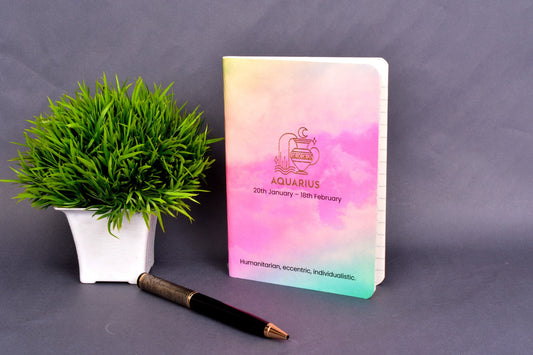Aquarius A6 Zodiac Notebooks